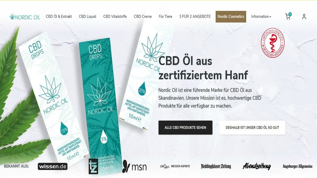 Nordic Oil Shop Test