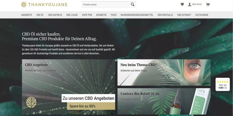 Thankyoujane Shop Test