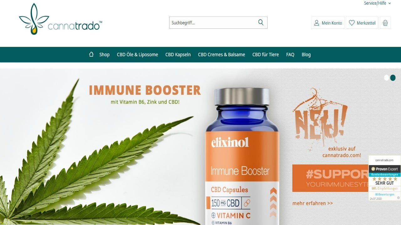 CannaTrado Shop Test