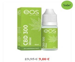 eos E-Liquid 300mg CBD