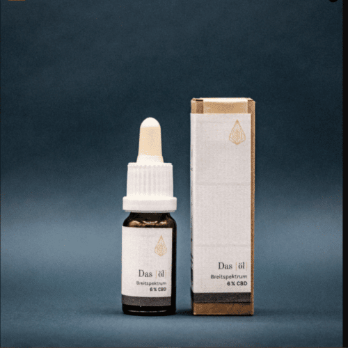 Das [öl] als CBD-Öl mit 6% von CBD Manufaktur
