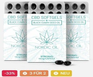 Nordic Oil CBD Kapsel